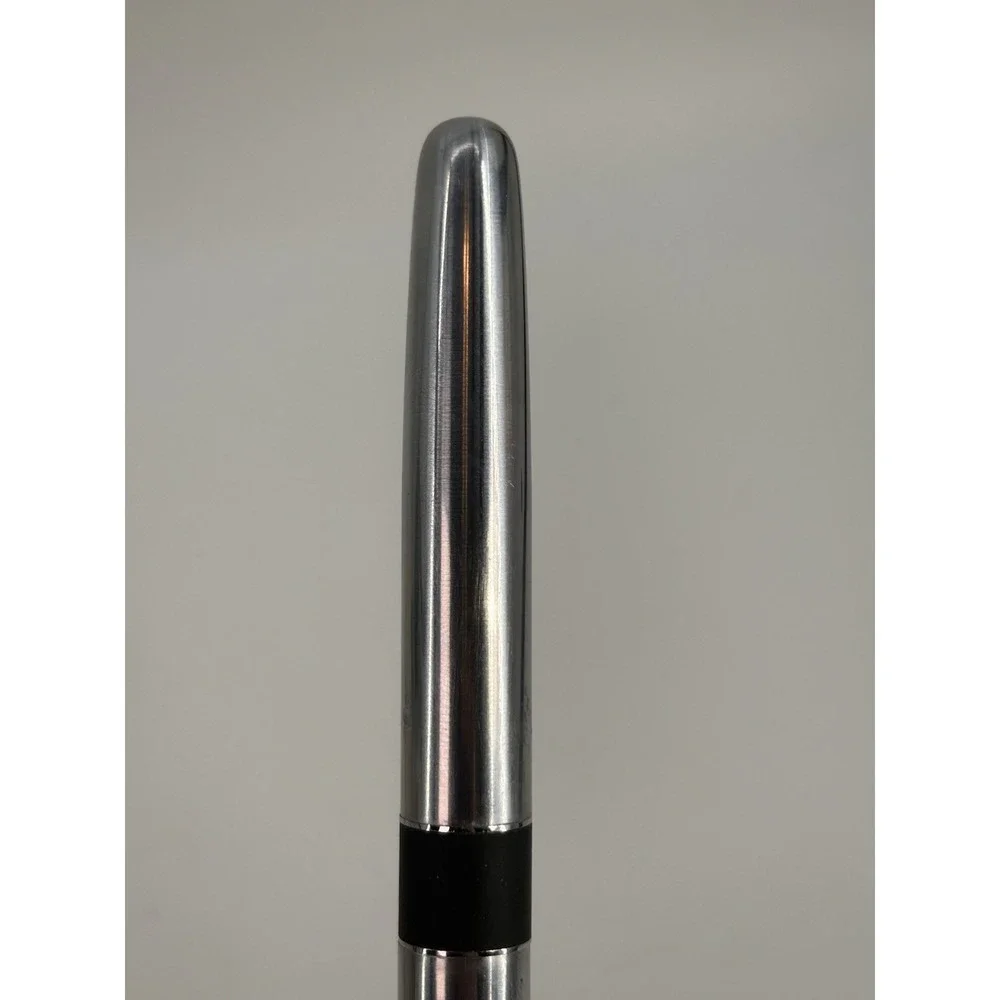 Vintage Polished Silver Advertising Pen CNA National